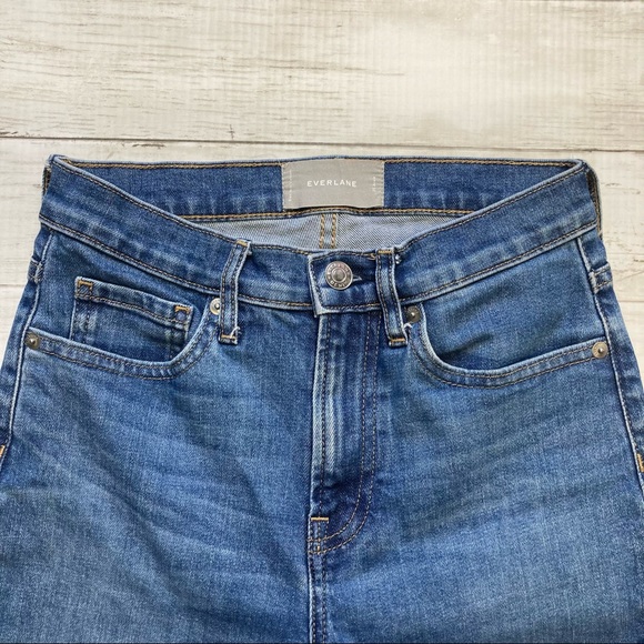 EVERLANE Highrise Skinny Ankle Jeans size 25 - Picture 4 of 10